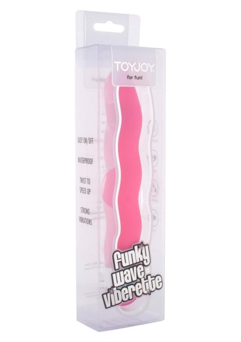 Funky Wave Vibrette Pink Funky Wave Vibrette Pink