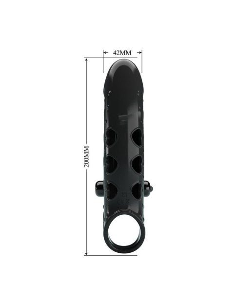 PRETTY LOVE - ROMANCE - VIBRATING PENIS SLEEVE BLACK PRETTY LOVE - ROMANCE - VIBRATING PENIS SLEEVE BLACK