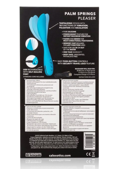 Palm Springs Pleaser Blue Palm Springs Pleaser Blue