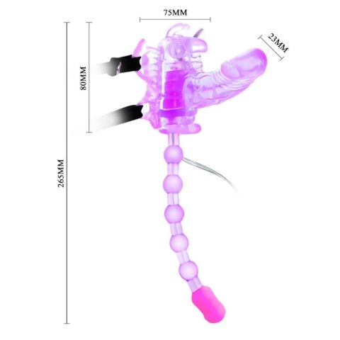 BAILE- BUTTERFLY, 7 vibration functions BAILE- BUTTERFLY, 7 vibration functions