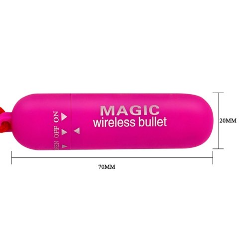 BAILE- Magic wireless bullet Vibration BAILE- Magic wireless bullet Vibration