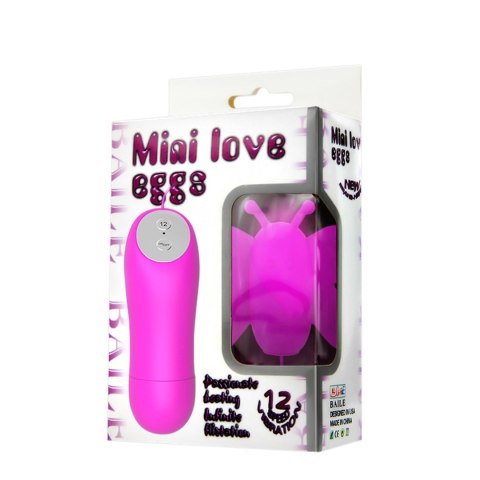 BAILE- Mini love eggs, 12 vibration functions BAILE- Mini love eggs, 12 vibration functions