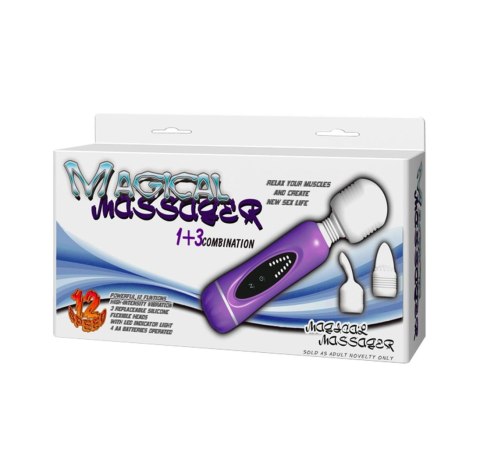BAILE- MAGICAL MASSAGER,1+3 combination, 12 vibration functions BAILE- MAGICAL MASSAGER,1+3 combination, 12 vibration functions