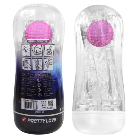 PRETTY LOVE - VACUM MASTURBATOR, WATERPROOF, TPE PRETTY LOVE - VACUM MASTURBATOR, WATERPROOF, TPE