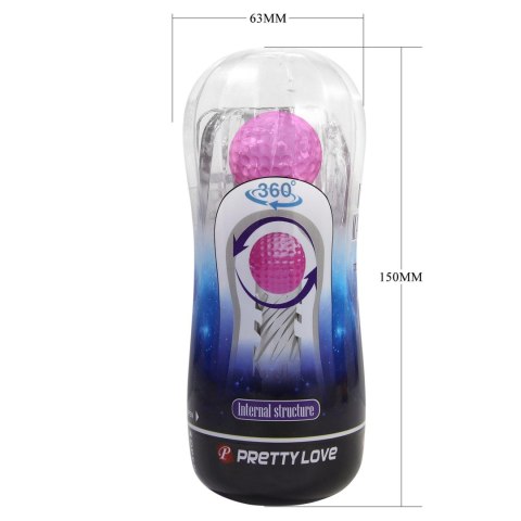 PRETTY LOVE - VACUM MASTURBATOR, WATERPROOF, TPE PRETTY LOVE - VACUM MASTURBATOR, WATERPROOF, TPE