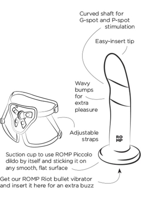 ROMP Piccolo Pegging Kit - MULTICOLOR ROMP Piccolo Pegging Kit - MULTICOLOR