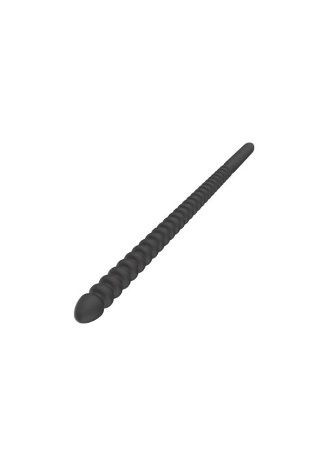 Ribbed Penis Dilator Set 2 pcs Black Ribbed Penis Dilator Set 2 pcs Black