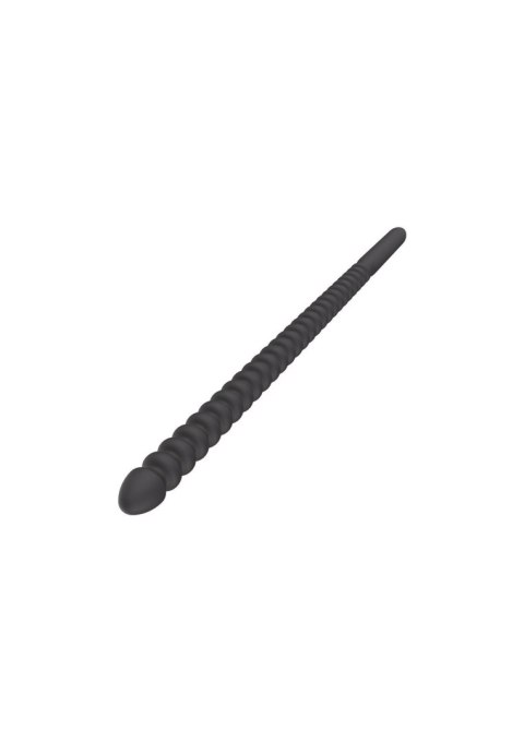 Ribbed Penis Dilator Set 2 pcs Black Ribbed Penis Dilator Set 2 pcs Black