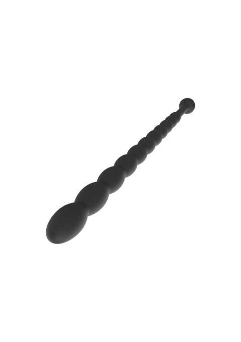 Ribbed Penis Dilator Set 2 pcs Black Ribbed Penis Dilator Set 2 pcs Black