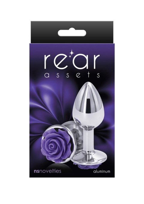 Rose Buttplug Small Purple Rose Buttplug Small Purple