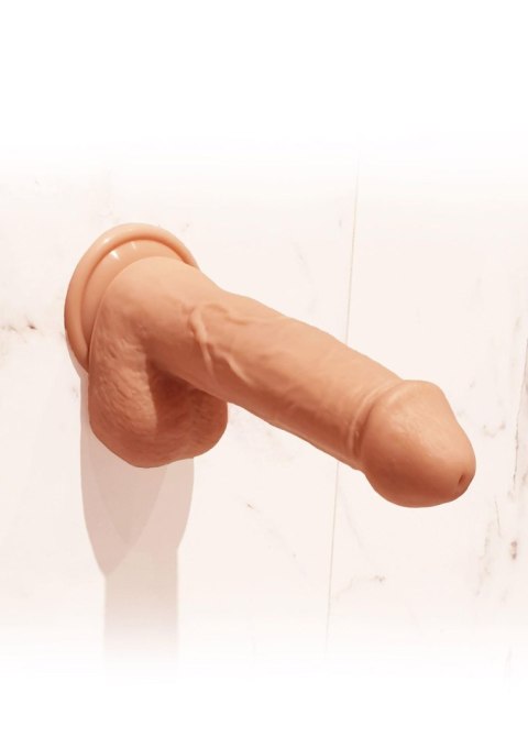 Rotating Beads Vibrating Dildo Light skin tone Rotating Beads Vibrating Dildo Light skin tone