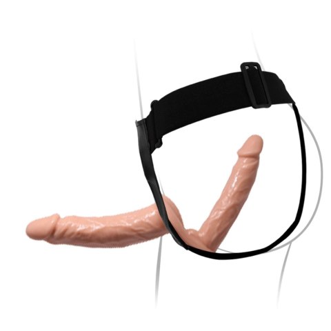 BAILE -STRAP ON DOUBLE DILDOS, 7.1''+5.9'' BAILE -STRAP ON DOUBLE DILDOS, 7.1''+5.9''