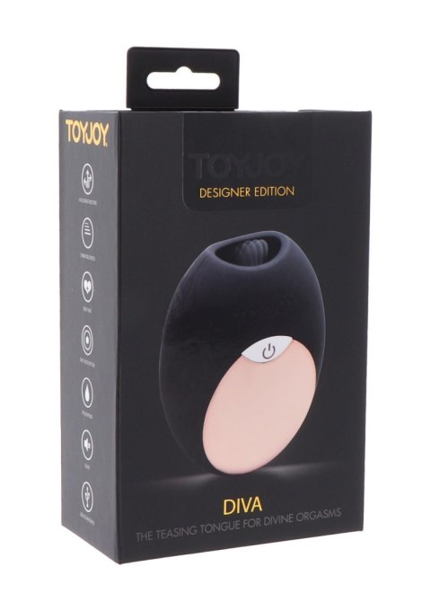 Diva Mini Tongue Black Diva Mini Tongue Black
