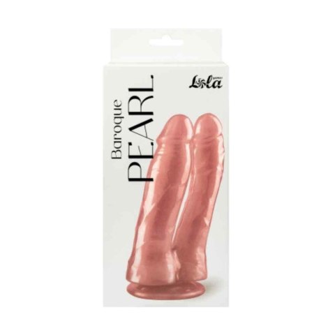 Double pearlescent dildo Baroque Pearl Pink Double pearlescent dildo Baroque Pearl Pink