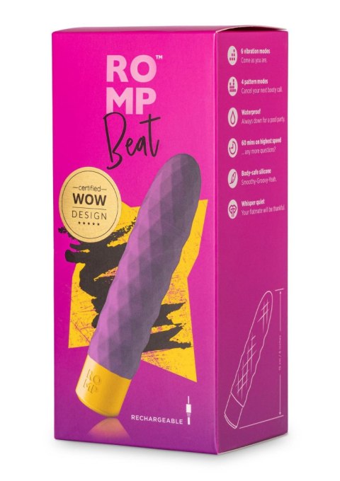 ROMP Beat Bullet vibrator - PURPLE ROMP Beat Bullet vibrator - PURPLE