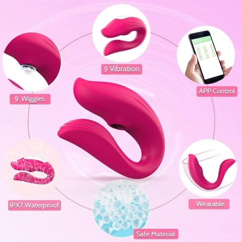 Vibrator - pink - app control Vibrator - pink - app control