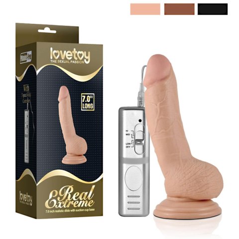 7"" Real Extreme Vibrating Dildo 7"" Real Extreme Vibrating Dildo