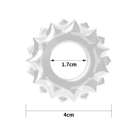 POWER PLUS Cockring Clear POWER PLUS Cockring Clear