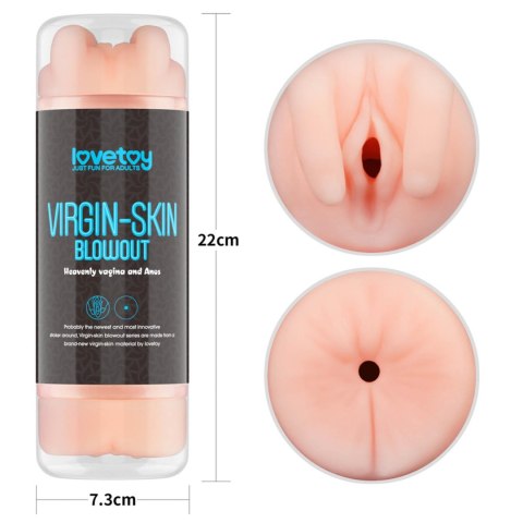 Virgin-Skin Blowout Stroker
Vagina and Anus Virgin-Skin Blowout Stroker
Vagina and Anus
