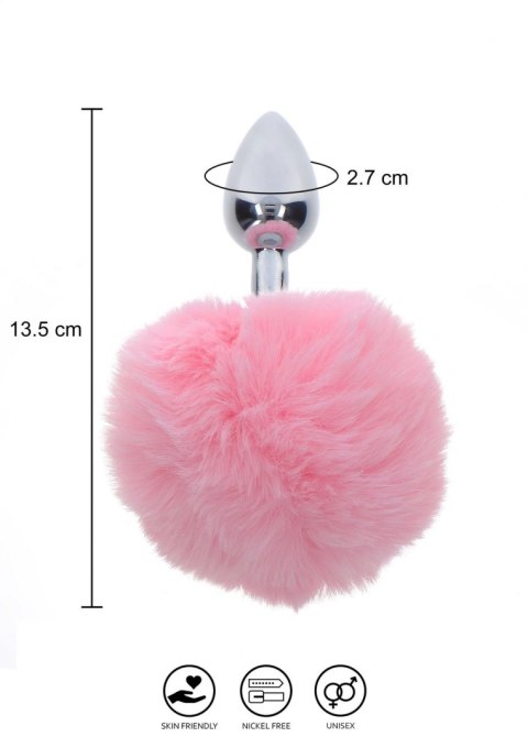 Bunnytail Buttplug Pink Bunnytail Buttplug Pink