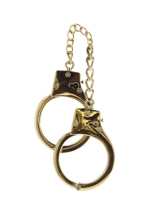 Gold Plated BDSM Handcuffs Gold Gold Plated BDSM Handcuffs Gold