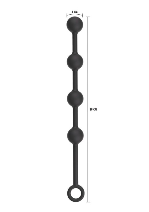 Heavy Anal Balls M Black Heavy Anal Balls M Black