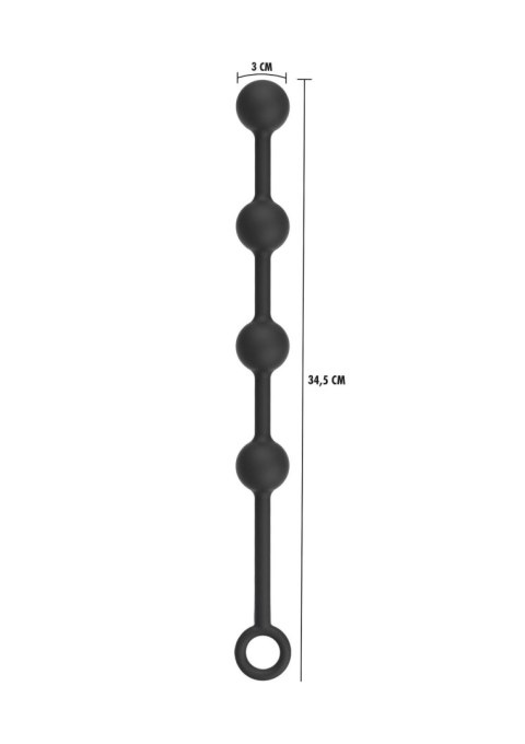 Heavy Anal Balls S Black Heavy Anal Balls S Black