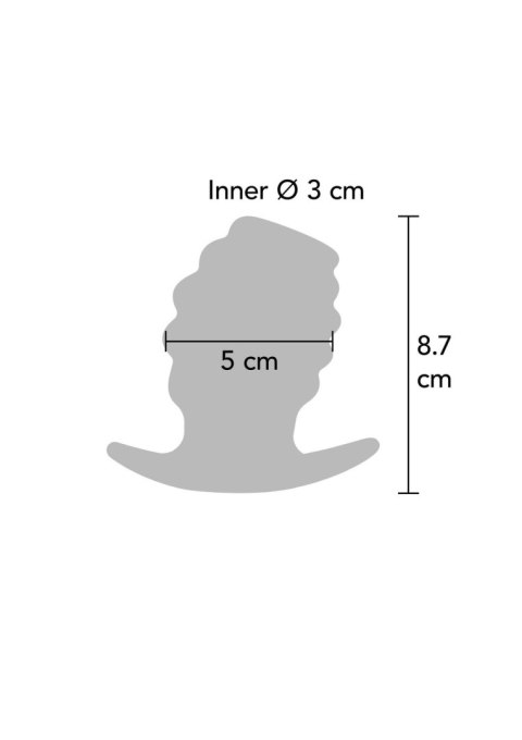 Intruder Open Plug M Black Intruder Open Plug M Black