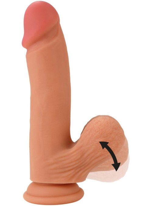 Realistic Dildo Liquid Silicone 19 cm Realistic Dildo Liquid Silicone 19 cm