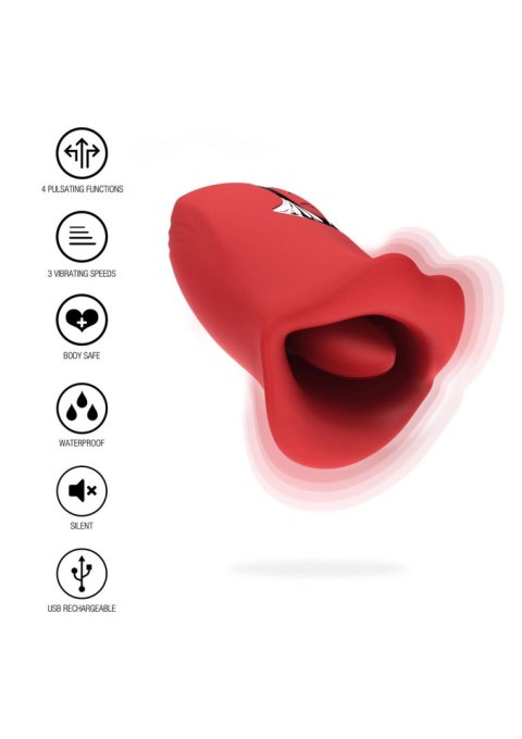 The Kisser Stimulator Red