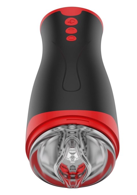 Masturbator Vibrating&Squeeze Black Masturbator Vibrating&Squeeze Black