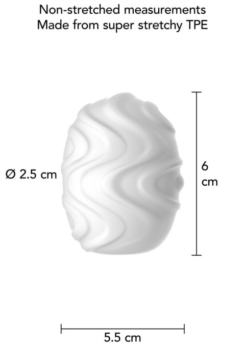 Mini Masturbator Art White Mini Masturbator Art White