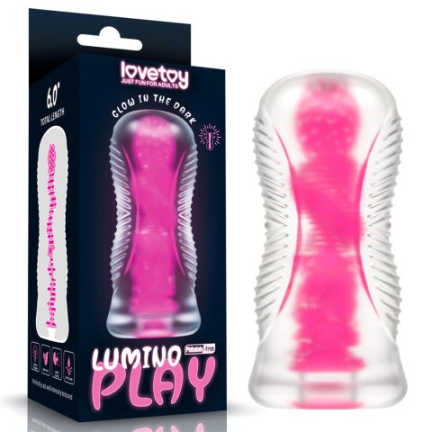 6.0'' Lumino Play Masturbator - Pink Glow 6.0'' Lumino Play Masturbator - Pink Glow