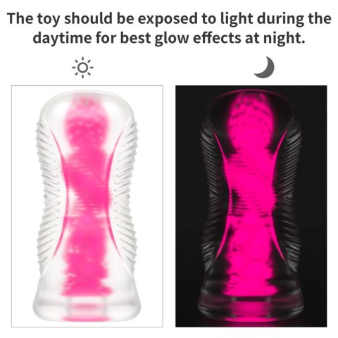 6.0'' Lumino Play Masturbator - Pink Glow 6.0'' Lumino Play Masturbator - Pink Glow