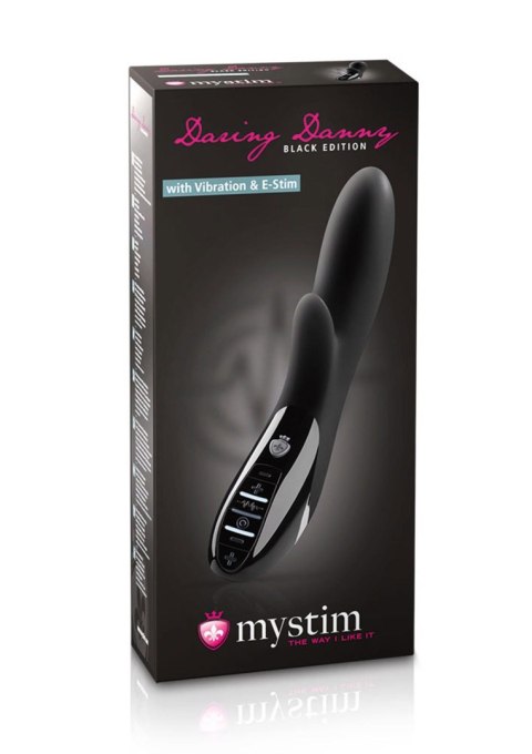 Daring Danny eStim Vibrator Black Daring Danny eStim Vibrator Black
