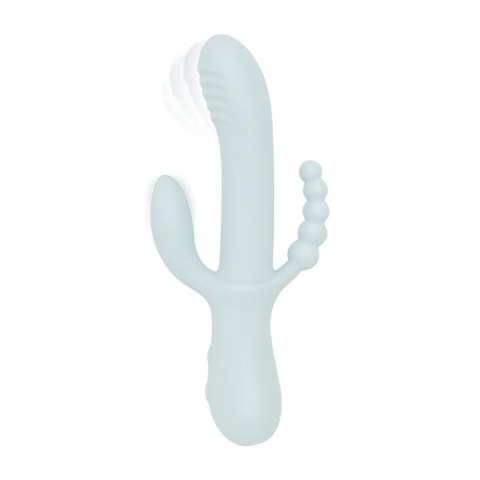 Good Vibes Only - Sage - Triple Stimulation Vibe - Blue