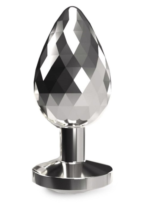 Disco Diamond Plug Large Silver Disco Diamond Plug Large Silver