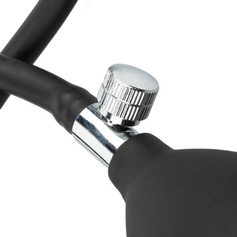 Anal Collection - Inflatable Butt Plug with Pump 8 cm - Black