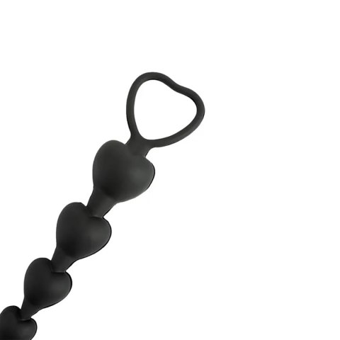 ANAL BEADS black heart