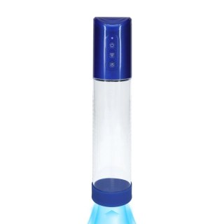 HyperPump - Rechargeable Penis Pump - Metallic Blue