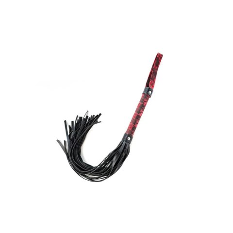 Red & black flogger