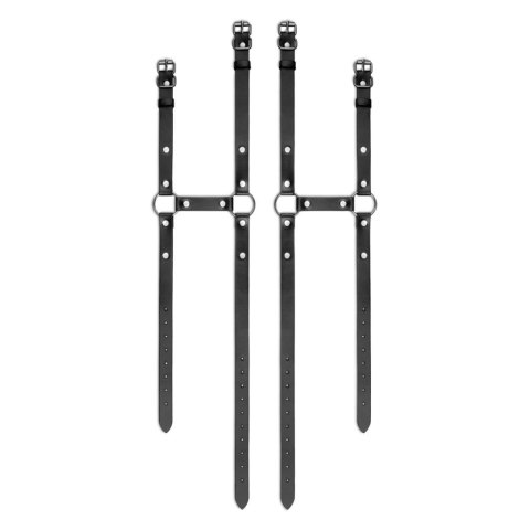 Bedroom Fantasies - Leg Bondage Cuffs Black