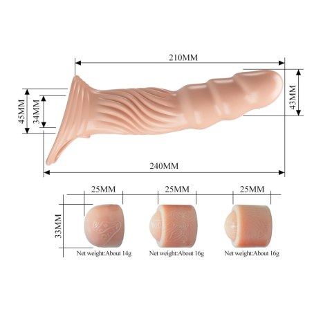 Pretty Love 3.0" Adjustable Penis Sleeve Extender