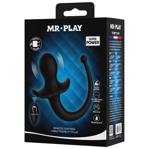 Mr. Play Remote Control Vibrating Anal Plug
