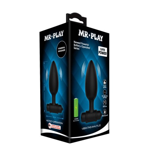 Mr. Play Vibrating Anal Plug