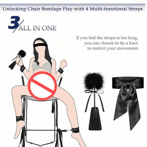 Fetish B-Series Bed Restraint Set 2.0