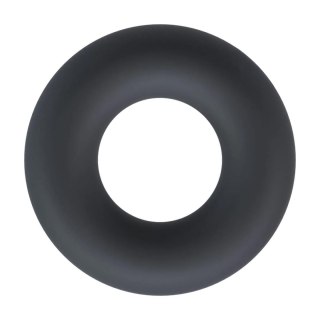 Solid Silicone Cockring - XS - Black