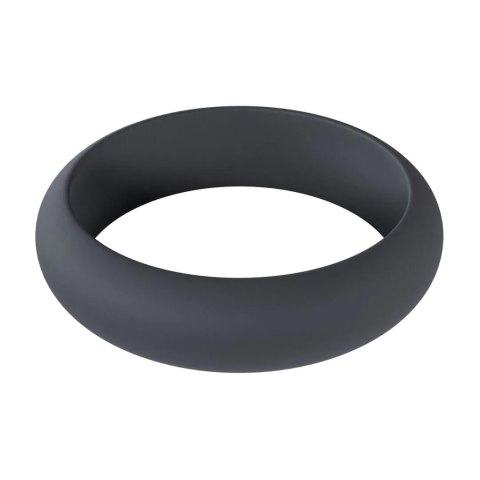 Wide O Silicone Cockring - XXL - 55mm - Black