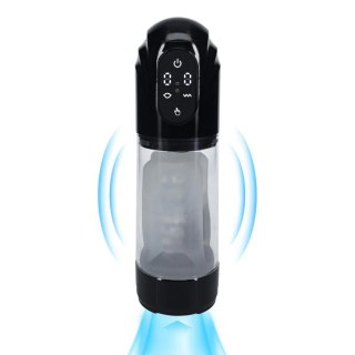 TechnoThrust - Automatic Waterproof Masturbator Pump - Black