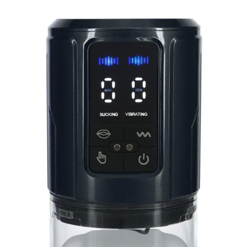 UltraLift - Automatic Waterproof Masturbator Pump - Gun Metal